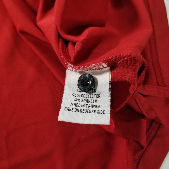 Straight Down Performance Cypress Point Golf Club Polo Size XL Men Red - Picture 7 of 11